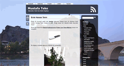 Desktop Screenshot of mustafateke.com