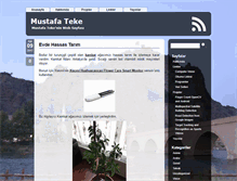 Tablet Screenshot of mustafateke.com